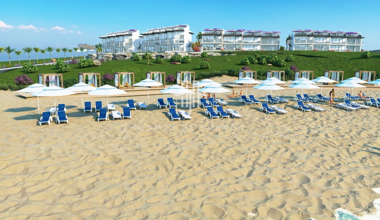 Luxury Apartments for Sale in Installments in a Complex with Private Beach by the Sea in Cyprus 8