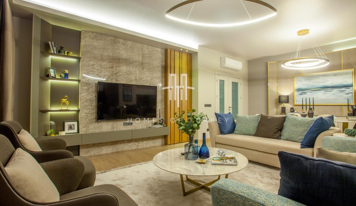 Luxury Apartments with Lake and Sea Views in a Complex in Avcılar 10