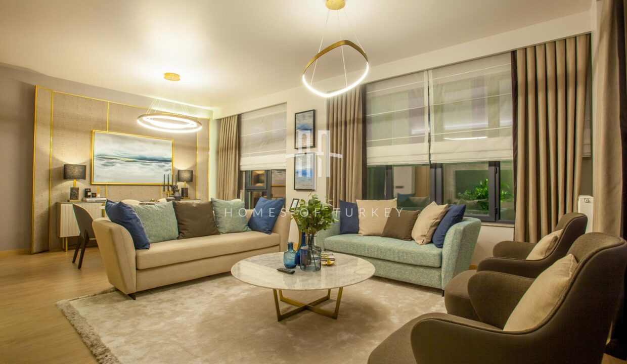 Luxury Apartments with Lake and Sea Views in a Complex in Avcılar 11