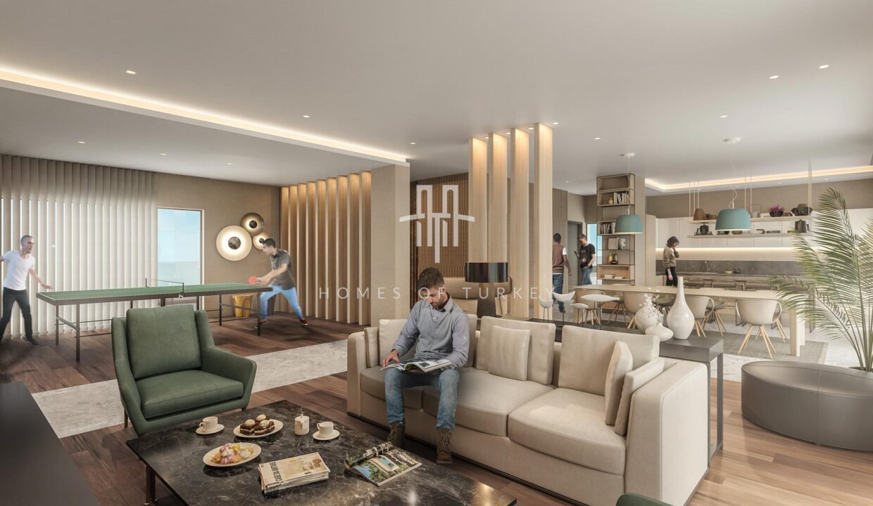 Luxury Apartments with Lake and Sea Views in a Complex in Avcılar 9