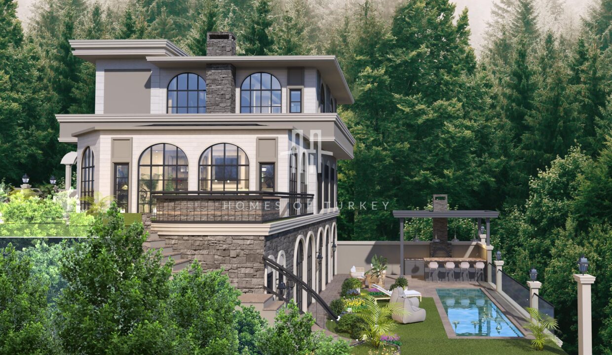 Luxury Triplex Villas with Forest View and Private Pool in Çekmeköy, Istanbul 3
