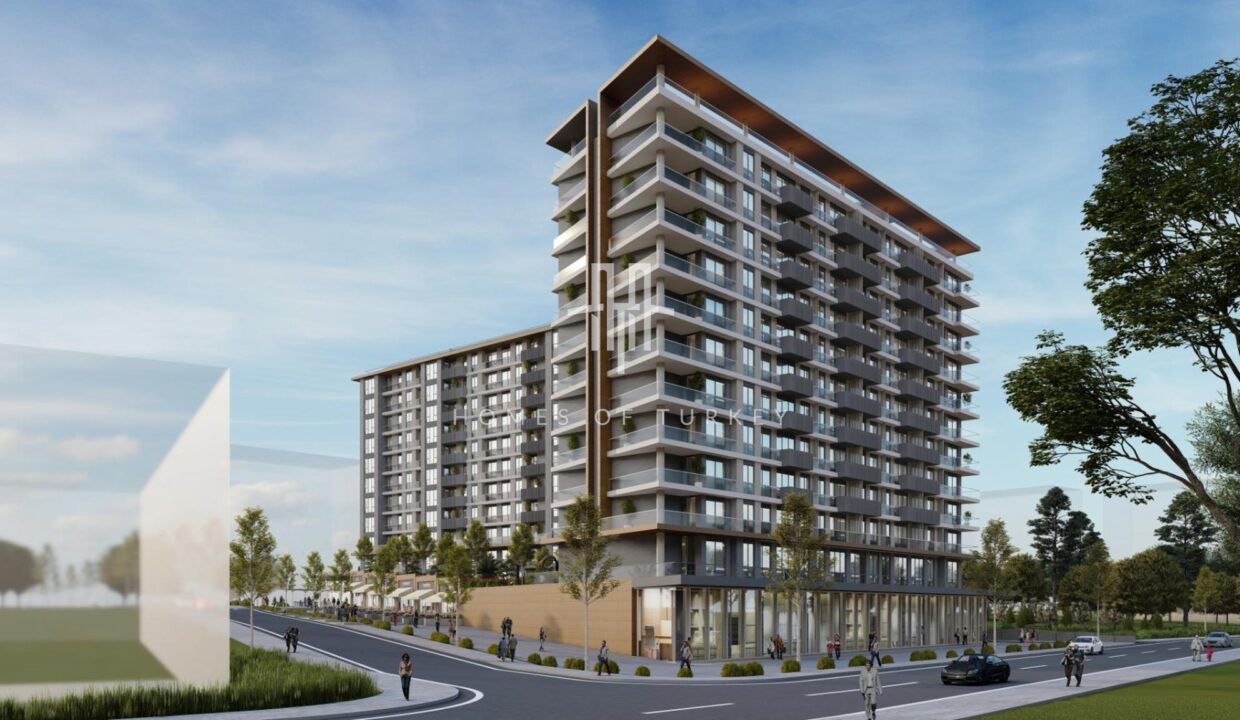 Bagcilar, Modern Flats for Sale in a Secure Site on Basın Ekspres Street 3
