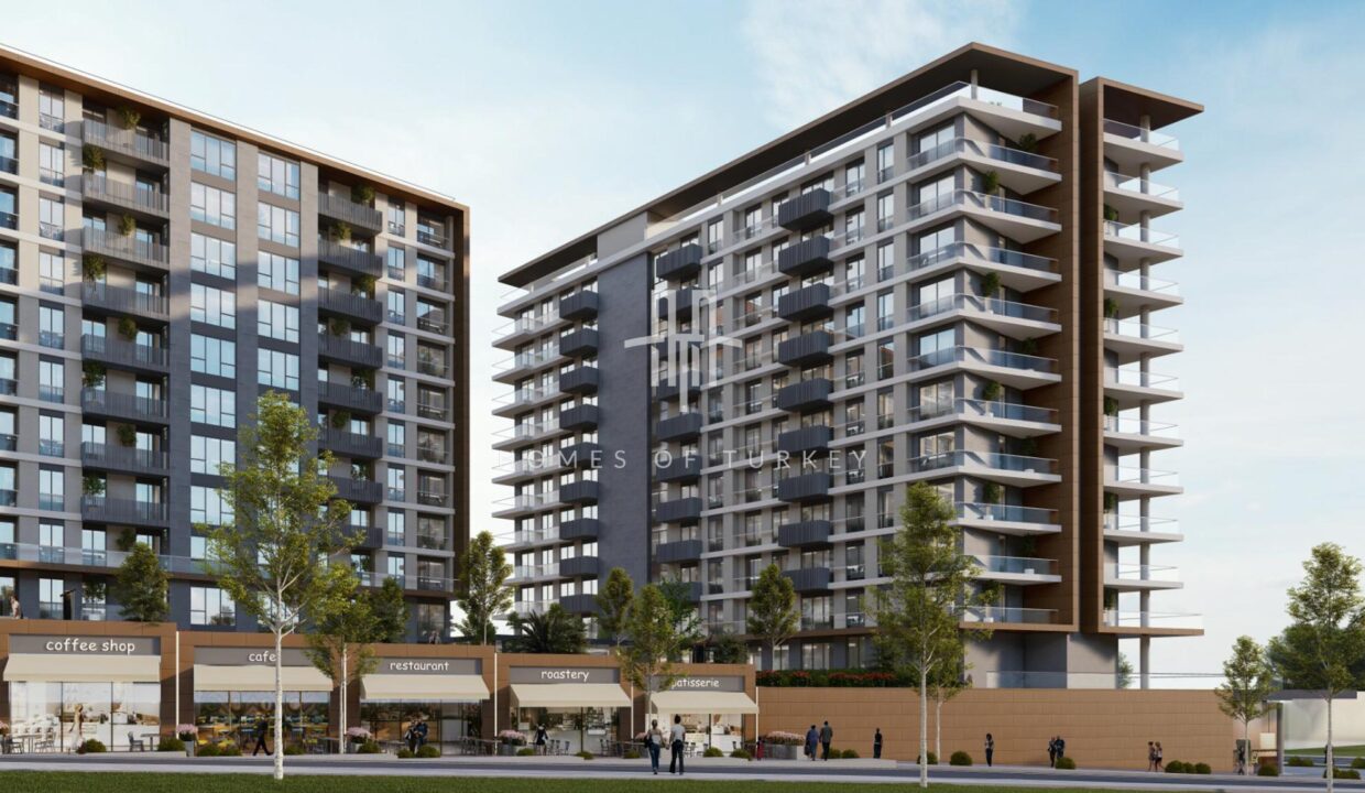 Bagcilar, Modern Flats for Sale in a Secure Site on Basın Ekspres Street 6