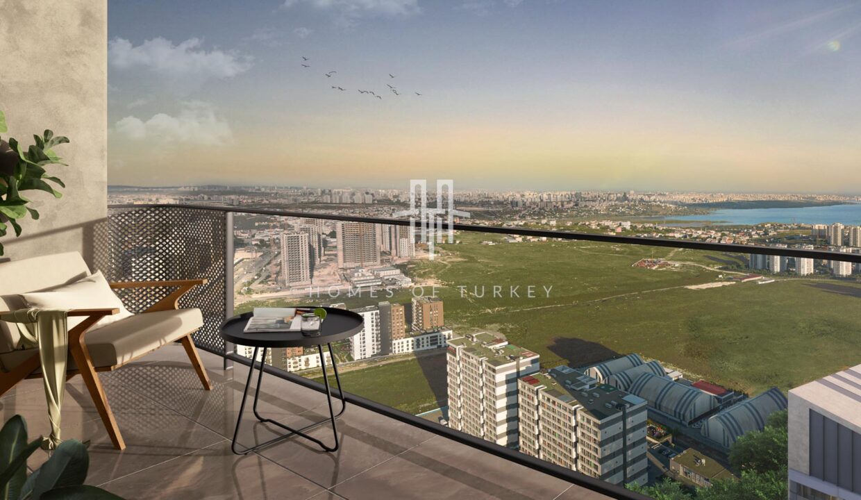 Flats for Sale with Lake View and Balcony in Avcılar, Istanbul 1