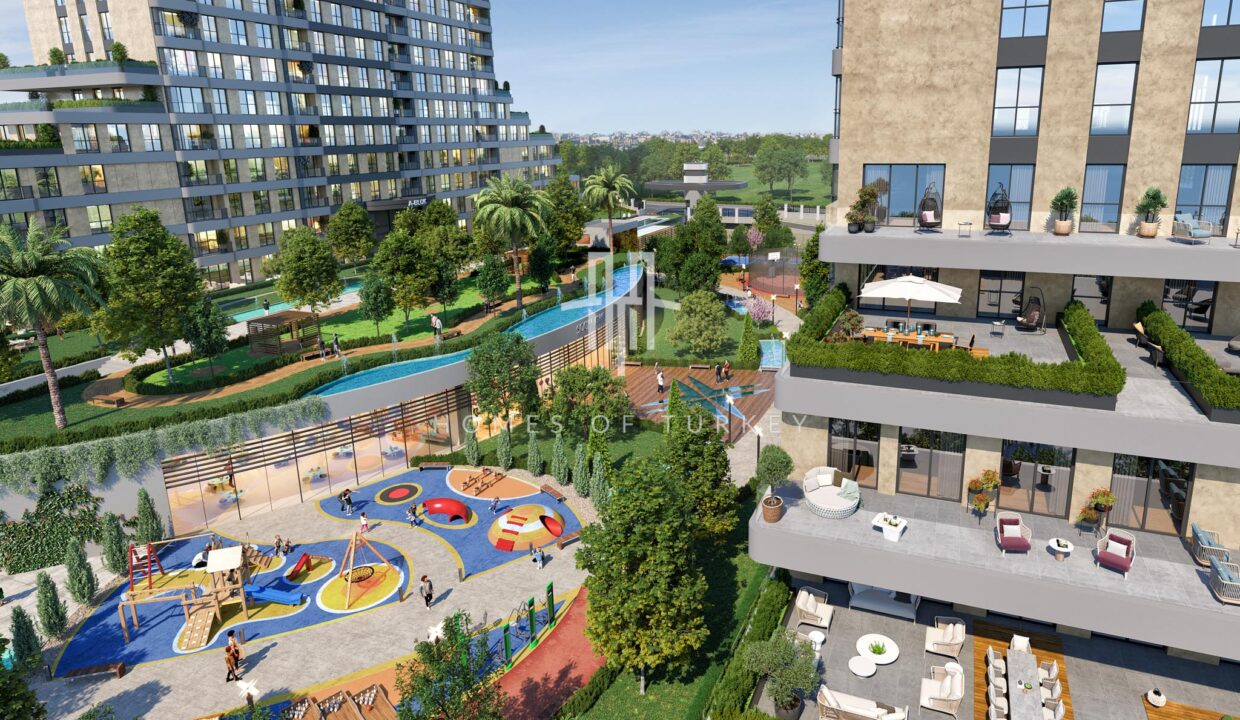 Flats for Sale with Lake View and Balcony in Avcılar, Istanbul 11