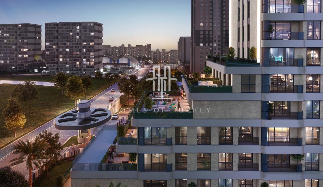 Flats for Sale with Lake View and Balcony in Avcılar, Istanbul 14