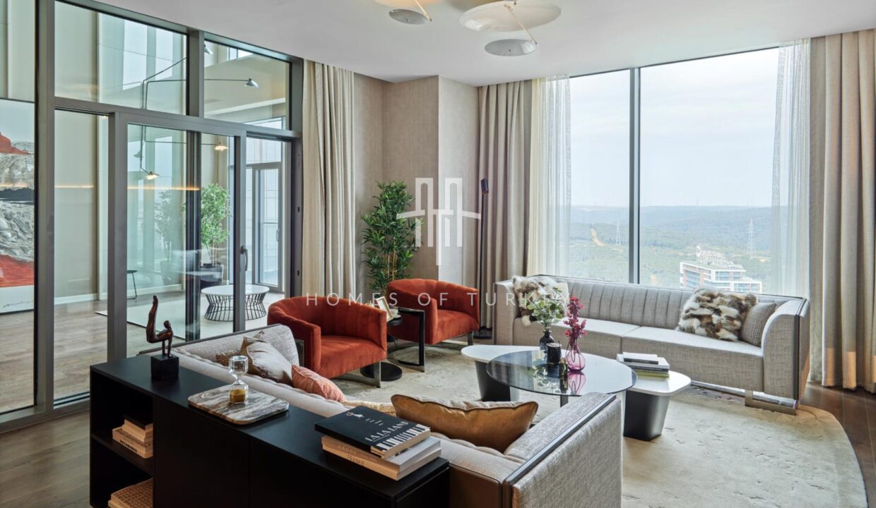 Mixed Concept Apartments with City View in Sarıyer 14