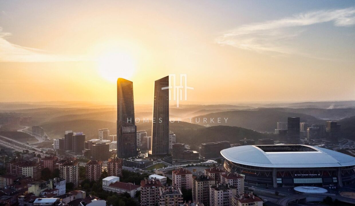 Mixed Concept Apartments with City View in Sarıyer 2