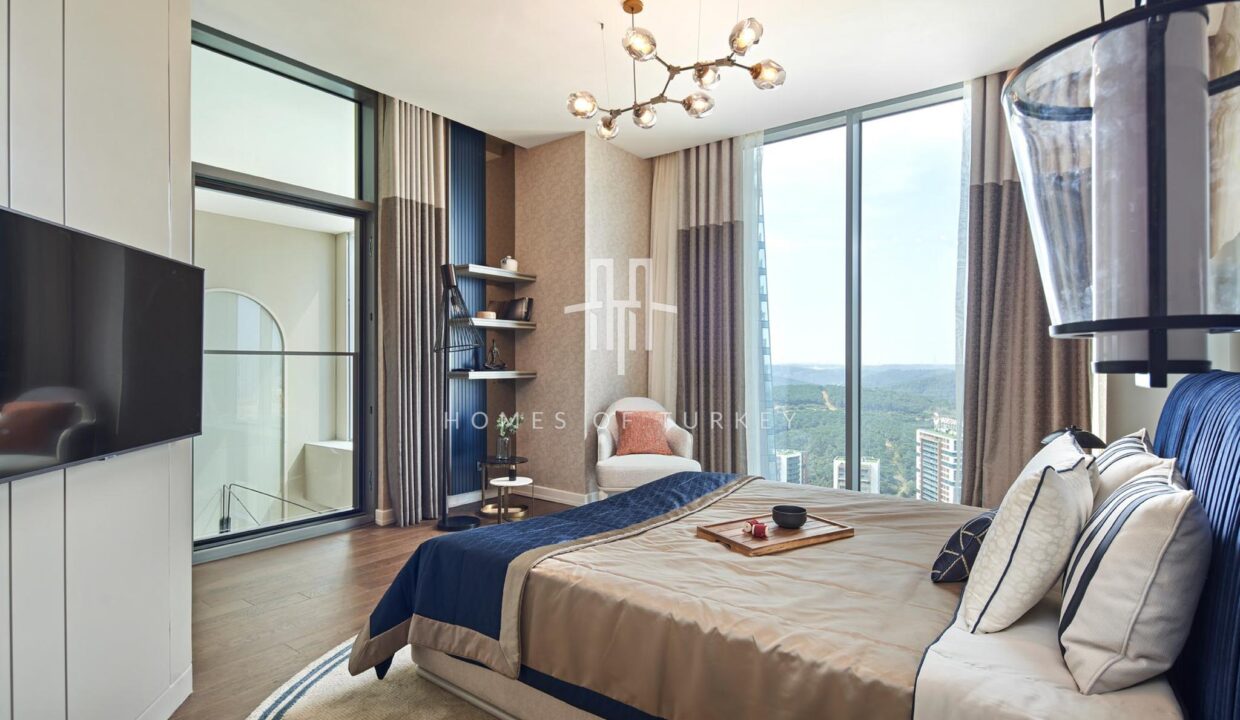 Mixed Concept Apartments with City View in Sarıyer 20