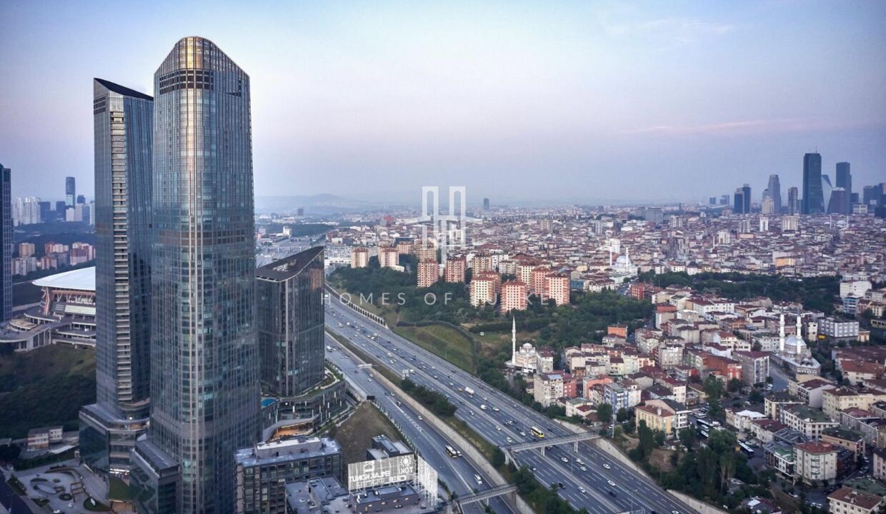 Mixed Concept Apartments with City View in Sarıyer 4,
