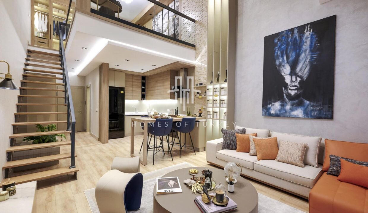 Modern Apartments with Sea View and High Ceilings Close to Beylikdüzü Marina 15