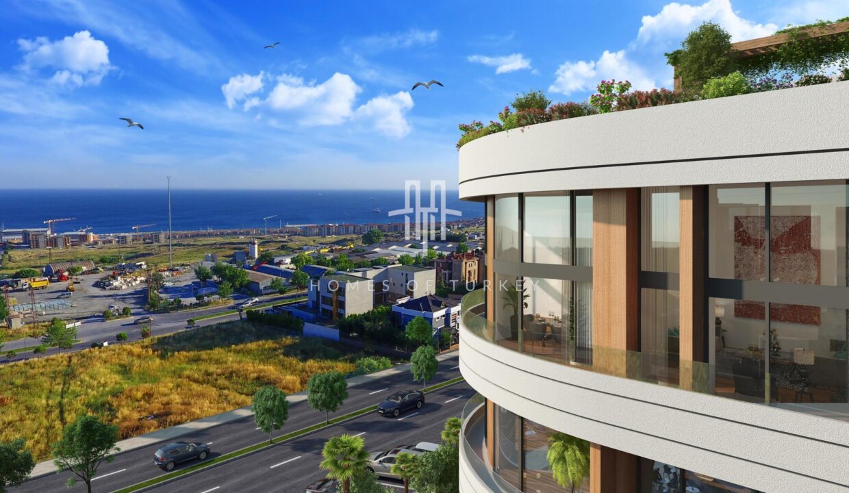 Modern Apartments with Sea View and High Ceilings Close to Beylikdüzü Marina 3