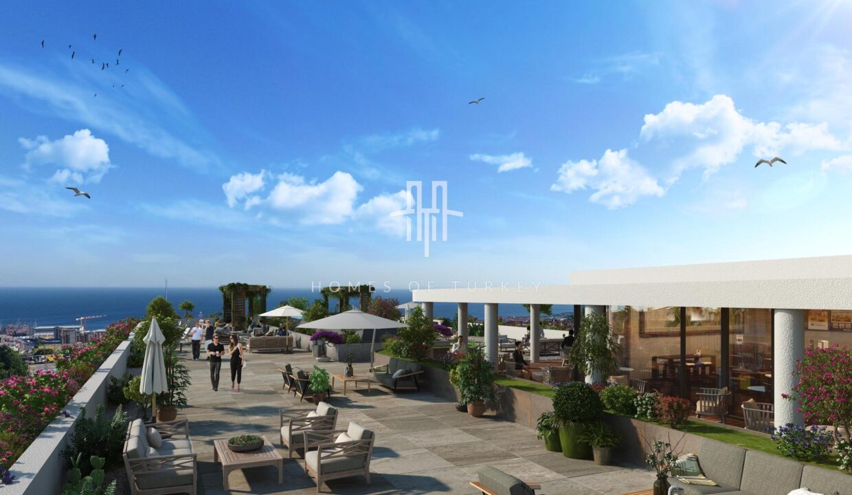 Modern Apartments with Sea View and High Ceilings Close to Beylikdüzü Marina 9