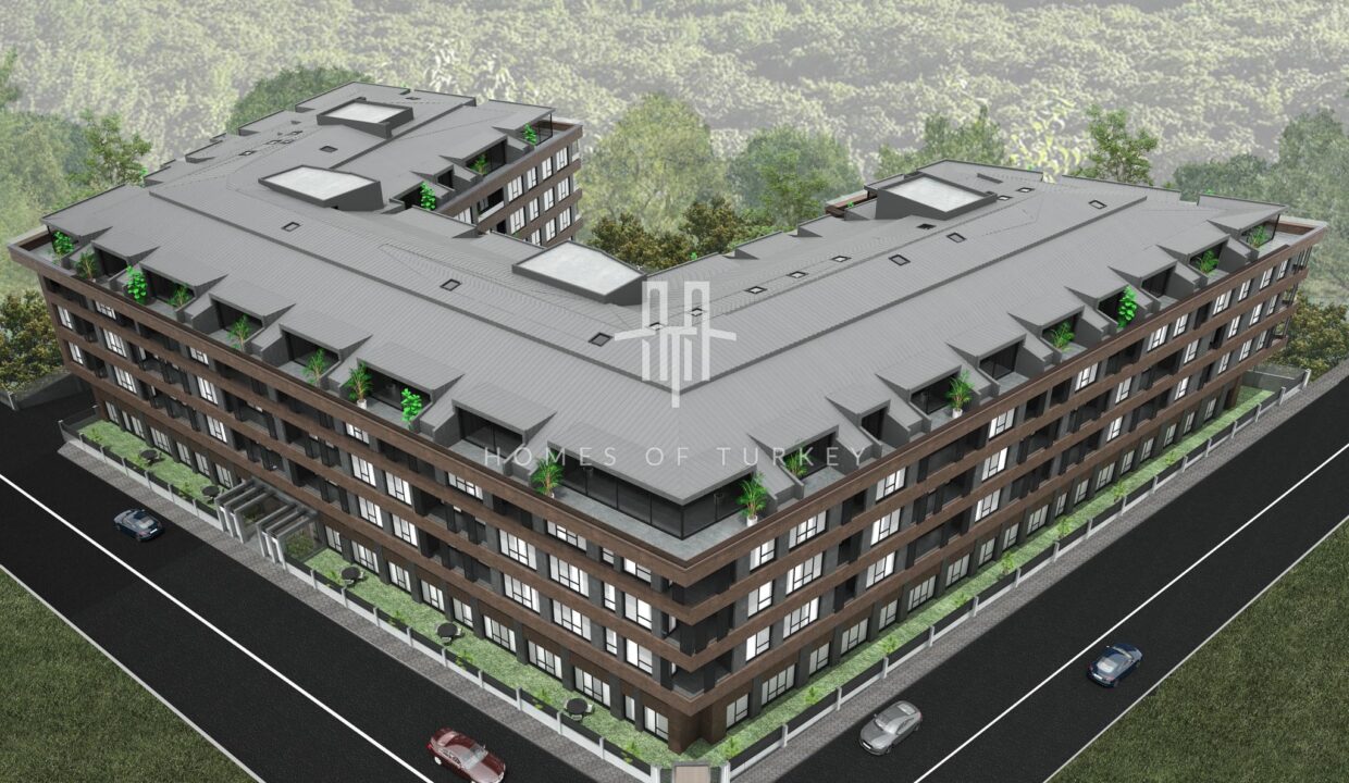 Ready for Residence Flats for Sale in Installments with Forest Views within a Site in Eyüpsultan 1,