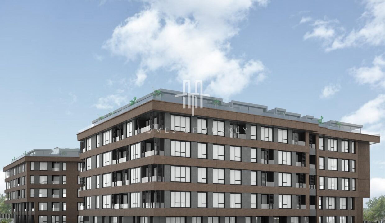 Ready for Residence Flats for Sale in Installments with Forest Views within a Site in Eyüpsultan 2