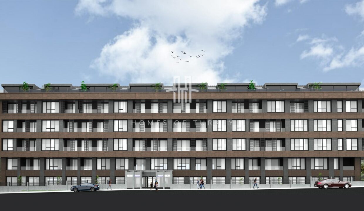 Ready for Residence Flats for Sale in Installments with Forest Views within a Site in Eyüpsultan 3