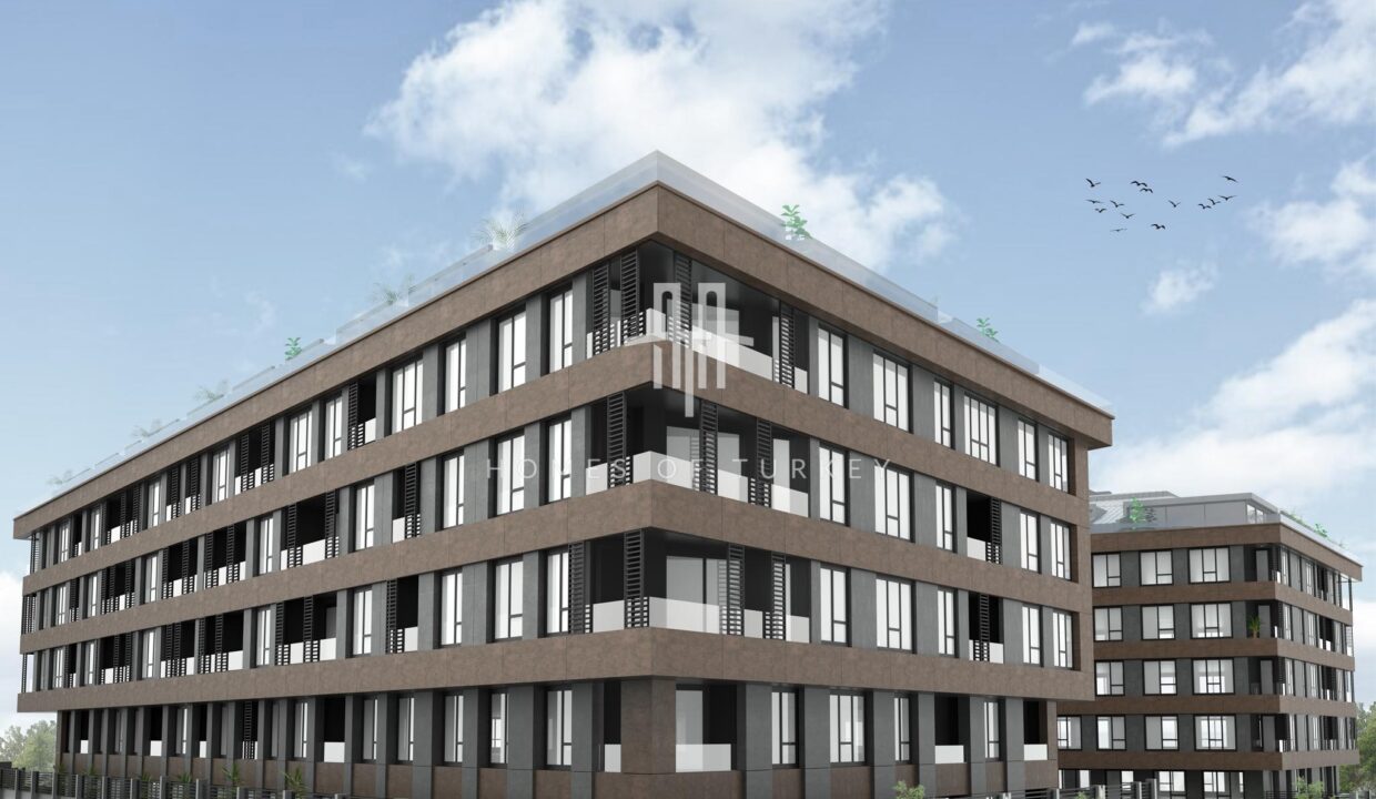 Ready for Residence Flats for Sale in Installments with Forest Views within a Site in Eyüpsultan 5,
