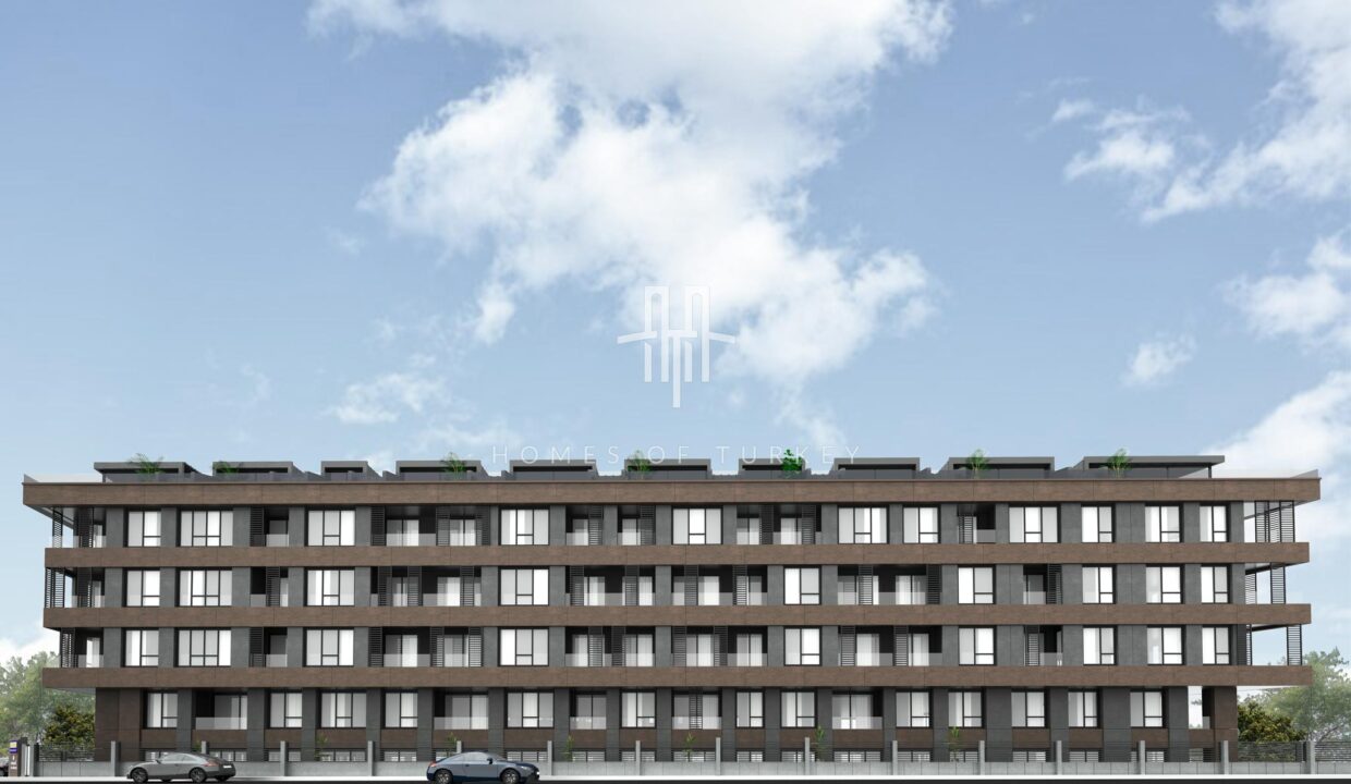 Ready for Residence Flats for Sale in Installments with Forest Views within a Site in Eyüpsultan 6