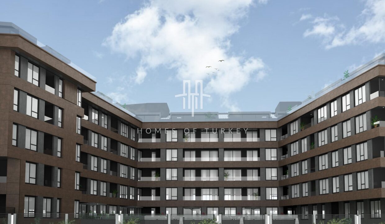 Ready for Residence Flats for Sale in Installments with Forest Views within a Site in Eyüpsultan 7