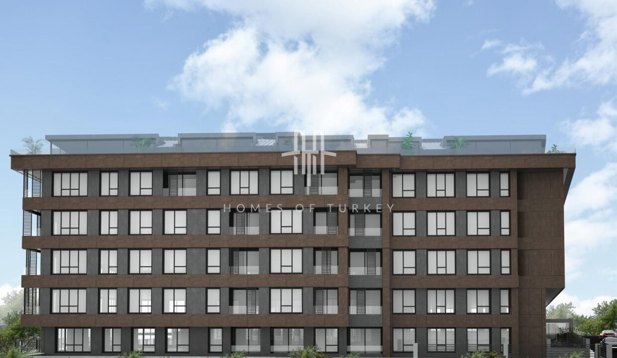 Ready for Residence Flats for Sale in Installments with Forest Views within a Site in Eyüpsultan 8