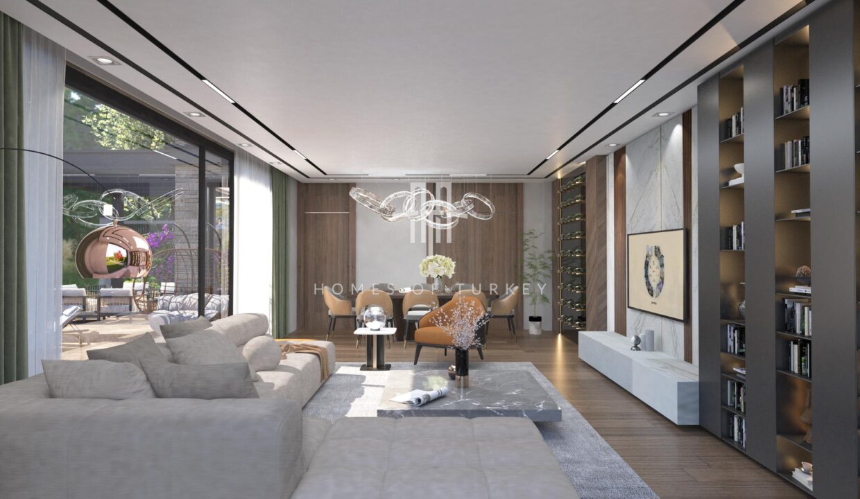 Villas with Private Gardens for Sale in Installments in Nature in Sapanca, Sakarya 10