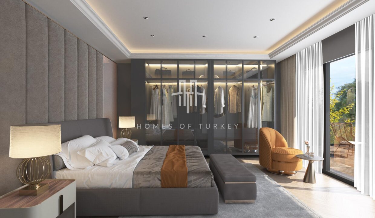 Villas with Private Gardens for Sale in Installments in Nature in Sapanca, Sakarya 14