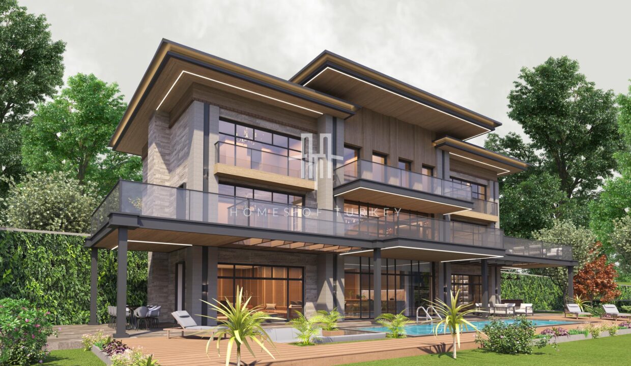 Villas with Private Gardens for Sale in Installments in Nature in Sapanca, Sakarya 3