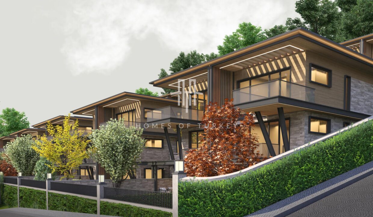 Villas with Private Gardens for Sale in Installments in Nature in Sapanca, Sakarya 8