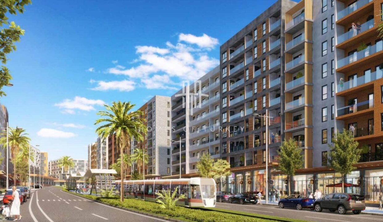 A New Antalya is Being Built in Antalya 1+0 Apartments For Sale 1