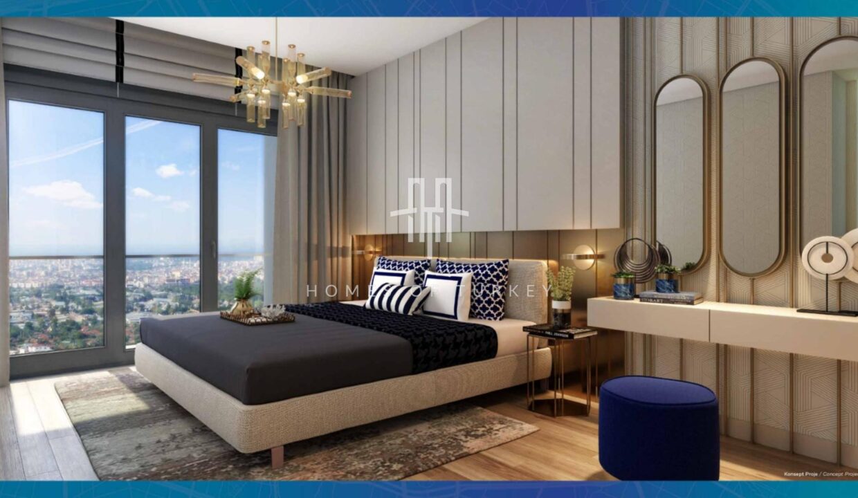 A New Antalya is Being Built in Antalya 1+0 Apartments For Sale 17