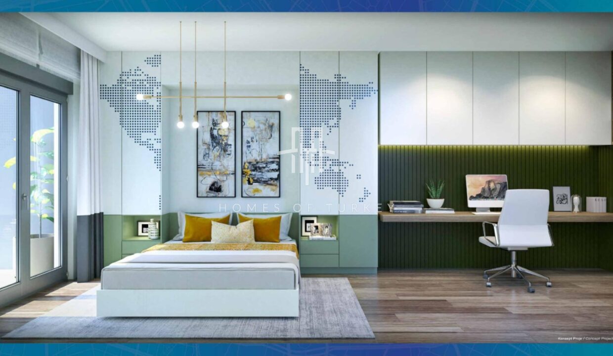 A New Antalya is Being Built in Antalya 1+0 Apartments For Sale 18
