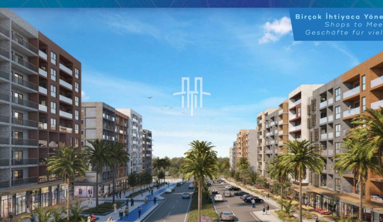 A New Antalya is Being Built in Antalya 1+0 Apartments For Sale 4