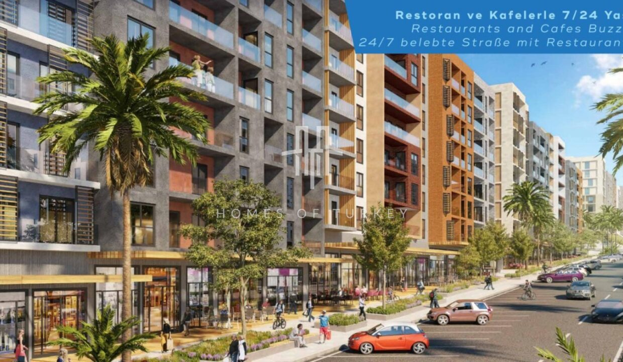 A New Antalya is Being Built in Antalya 1+0 Apartments For Sale 5