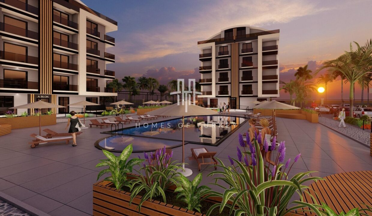 Apartment for Sale in Antalya Döşemealtı Luxury Complex with Launch Price Instalment Payment 2