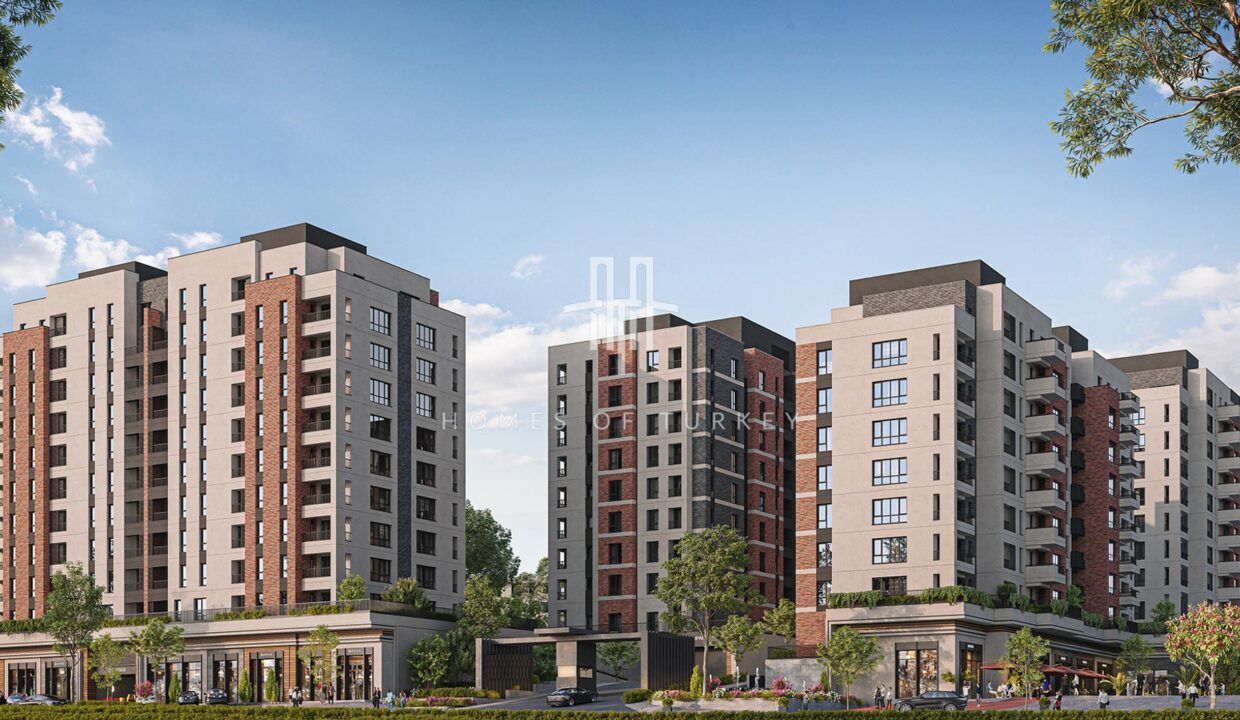 Modern Flats for Sale Next to the Metro Station in the Branded Housing Project in Bağcılar 3,