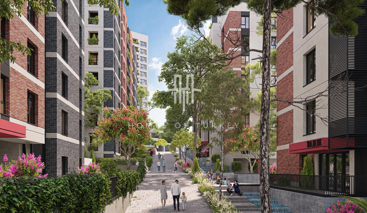 Modern Flats for Sale Next to the Metro Station in the Branded Housing Project in Bağcılar 6
