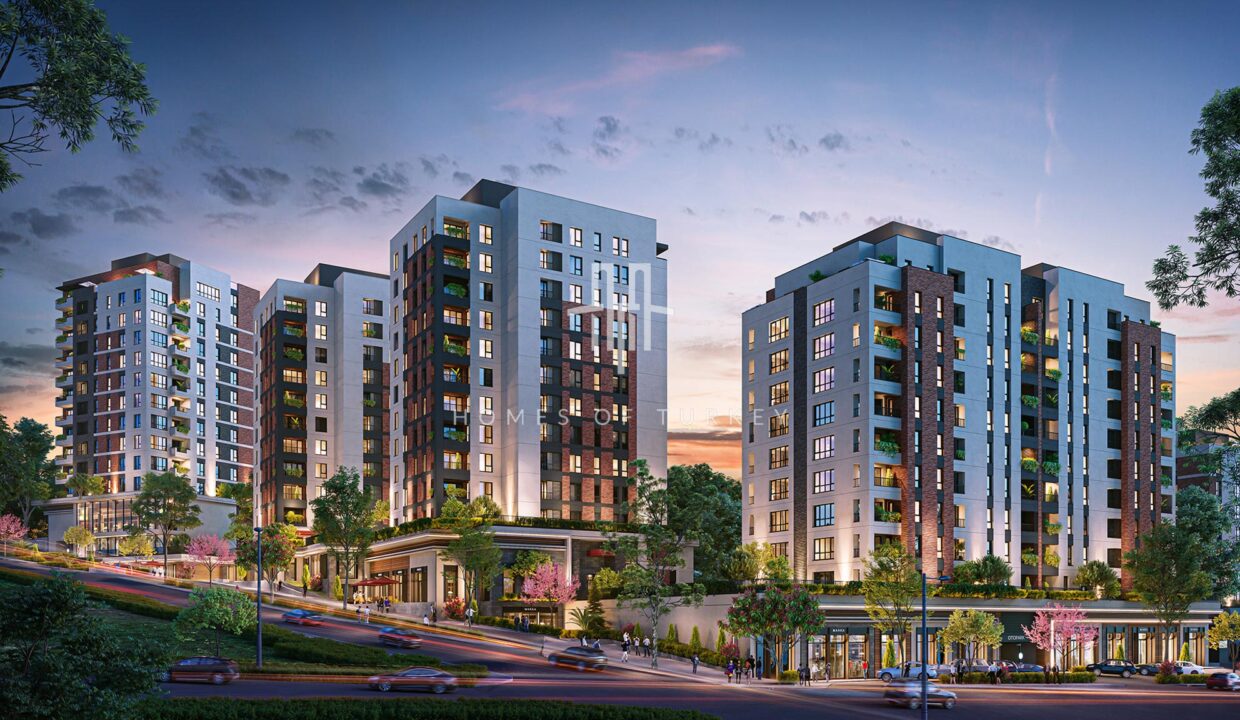 Modern Flats for Sale Next to the Metro Station in the Branded Housing Project in Bağcılar 7