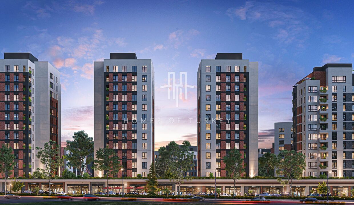 Modern Flats for Sale Next to the Metro Station in the Branded Housing Project in Bağcılar 9