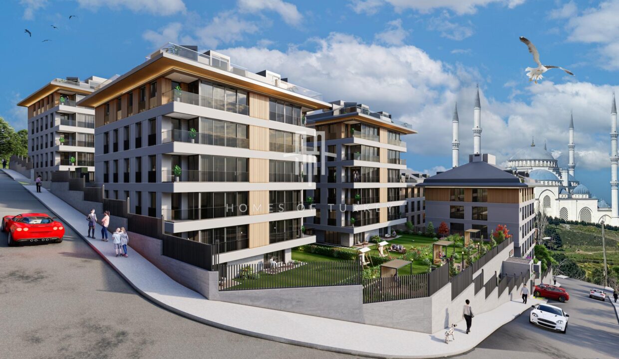 Spacious Flats for Sale with Panoramic Sea View in Üsküdar, Çamlıca 1