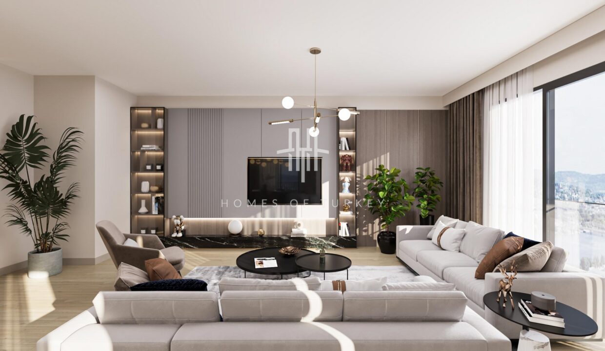 Spacious Flats for Sale with Panoramic Sea View in Üsküdar, Çamlıca 11