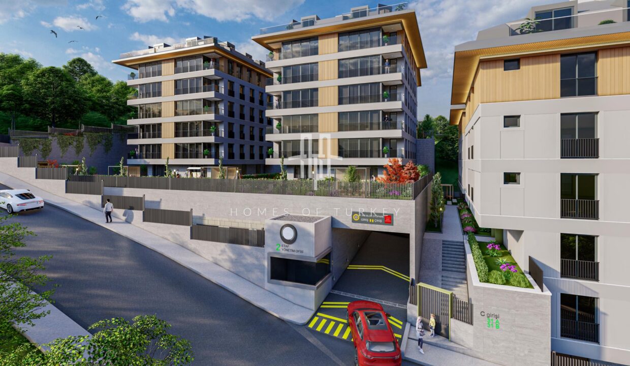 Spacious Flats for Sale with Panoramic Sea View in Üsküdar, Çamlıca 2