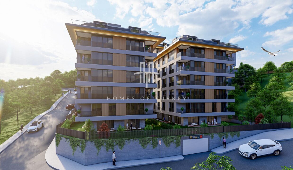 Spacious Flats for Sale with Panoramic Sea View in Üsküdar, Çamlıca 4