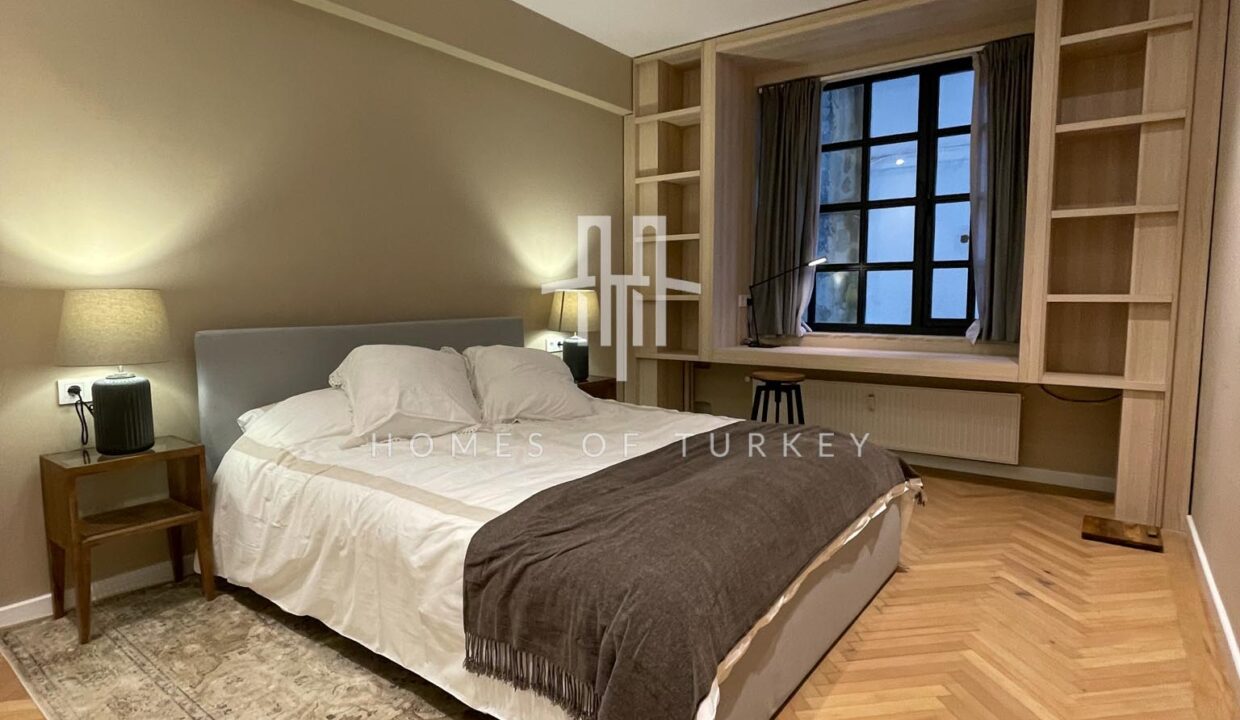 Fully Furnished Flat For Sale With A Gorgeous Terrace In Şişli, Nişantaşı 12