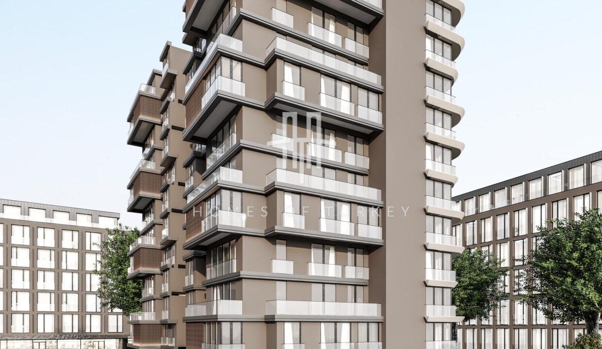 New Flats with 5.5% Rental Income Guarantee Next to the Metro Station in Kağıthane Center 3