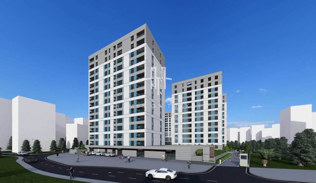 Investment Flats with Installment Payments Next to the Metro Station in a State-Guaranteed Project in Kartal 3