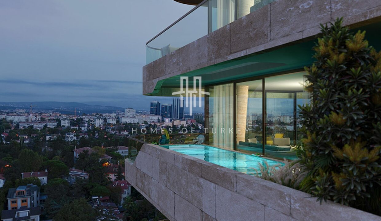Ultra Luxury Flats for Sale with Detached Pool in Beşiktaş, Levent 3