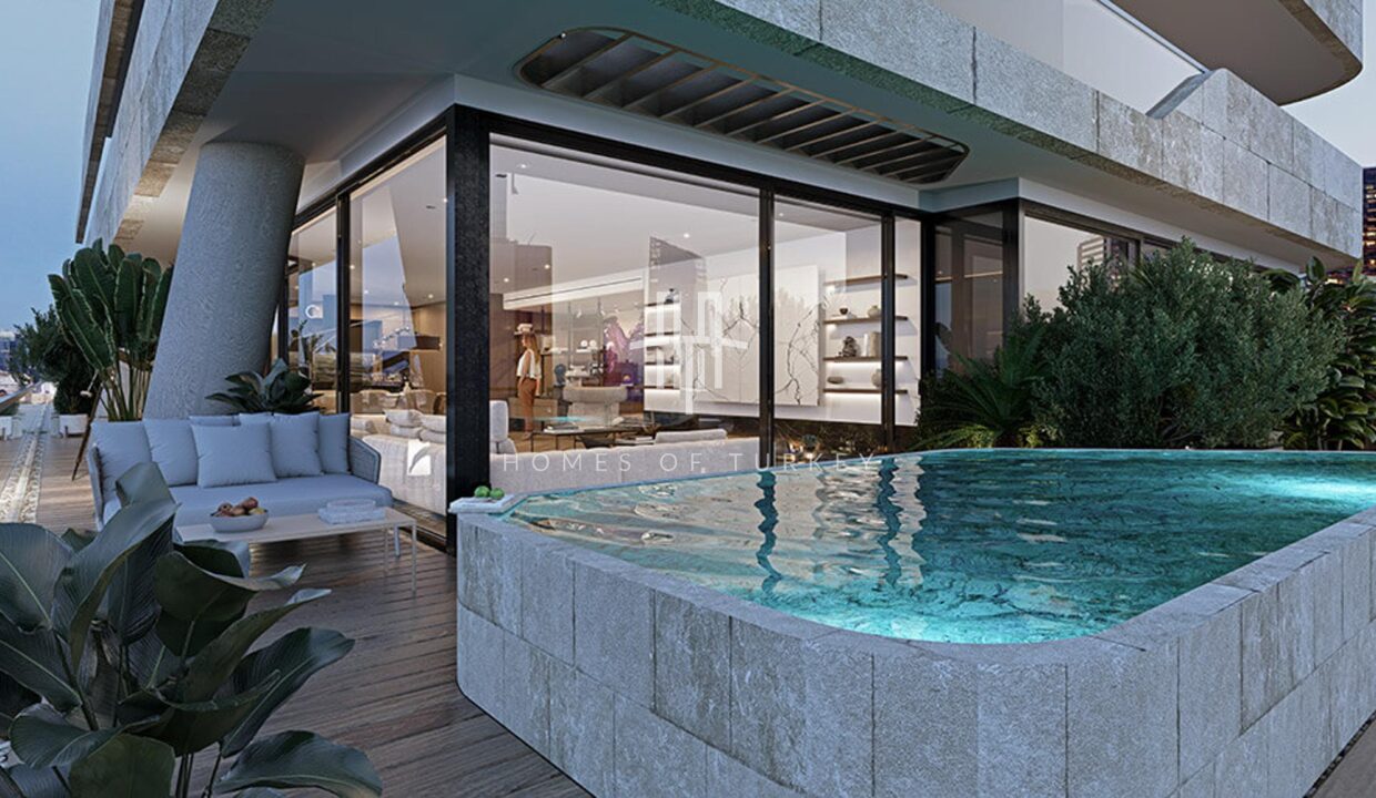 Ultra Luxury Flats for Sale with Detached Pool in Beşiktaş, Levent 9