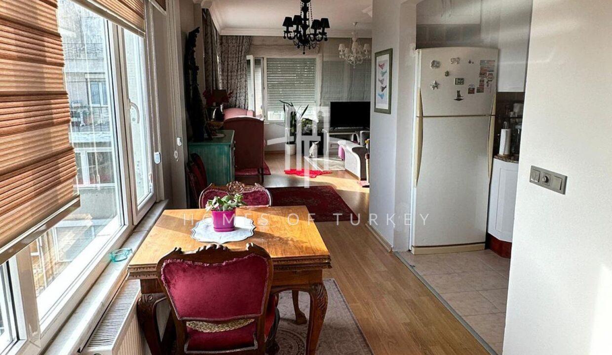 3+1 Duplex Flat with Sea View and Terrace for Sale in Bakırköy 8