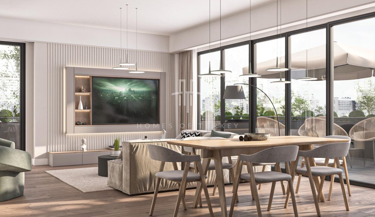 Brand New Investment Flats in Kagithane Center, Walking Distance to the Metro Station 12-2