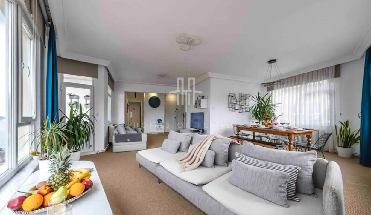 Flat for Sale with Panoramic Sea and Bosphorus View in Beyoglu, Cihangir 8